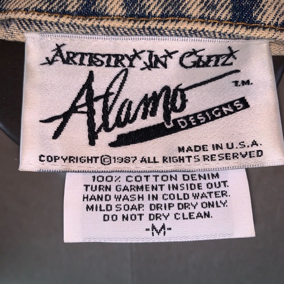Rare Vintage Tony Alamo Beverly Hills Denim Jacket - Picture 14 of 14